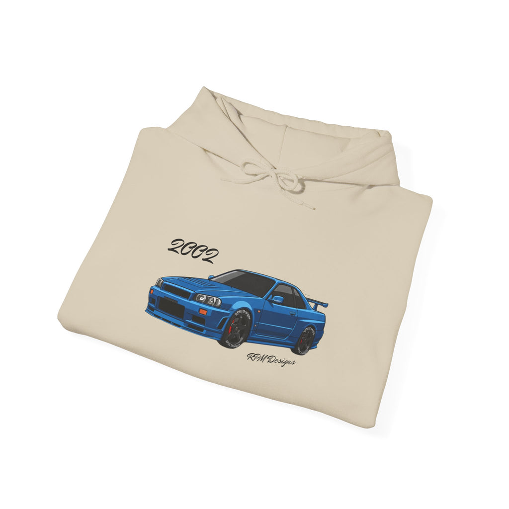 2002 R34 sports car - Hoodie