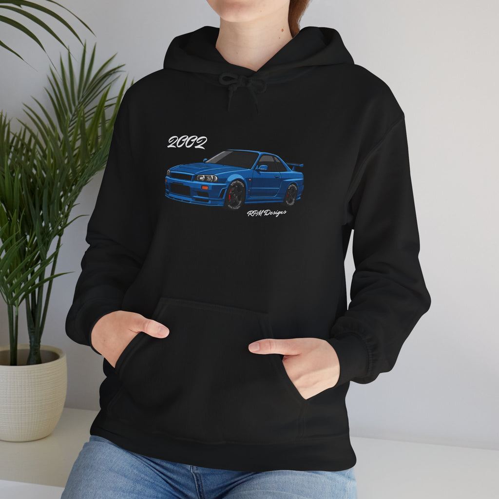 2002 R34 sports car - Hoodie