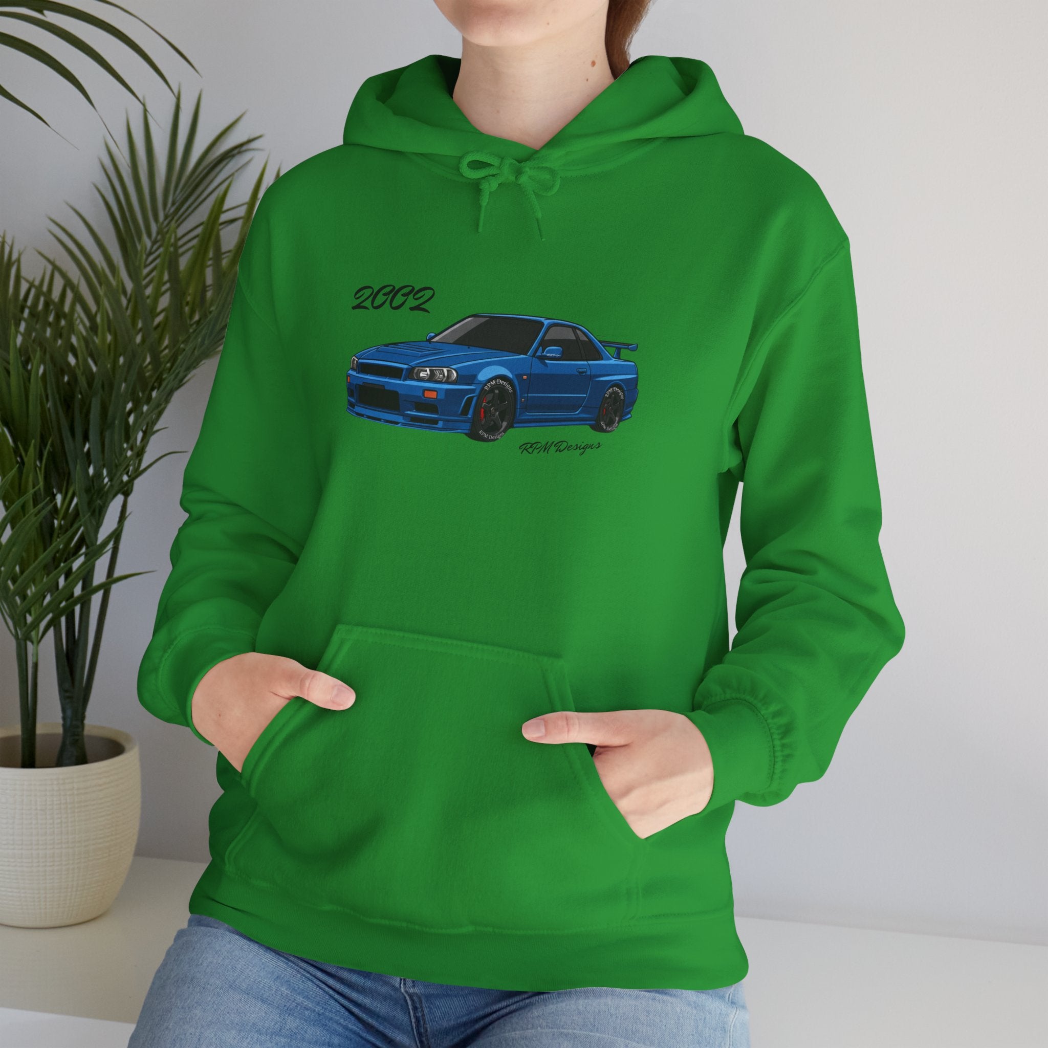 2002 R34 sports car - Hoodie