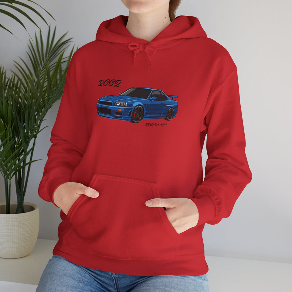 2002 R34 sports car - Hoodie