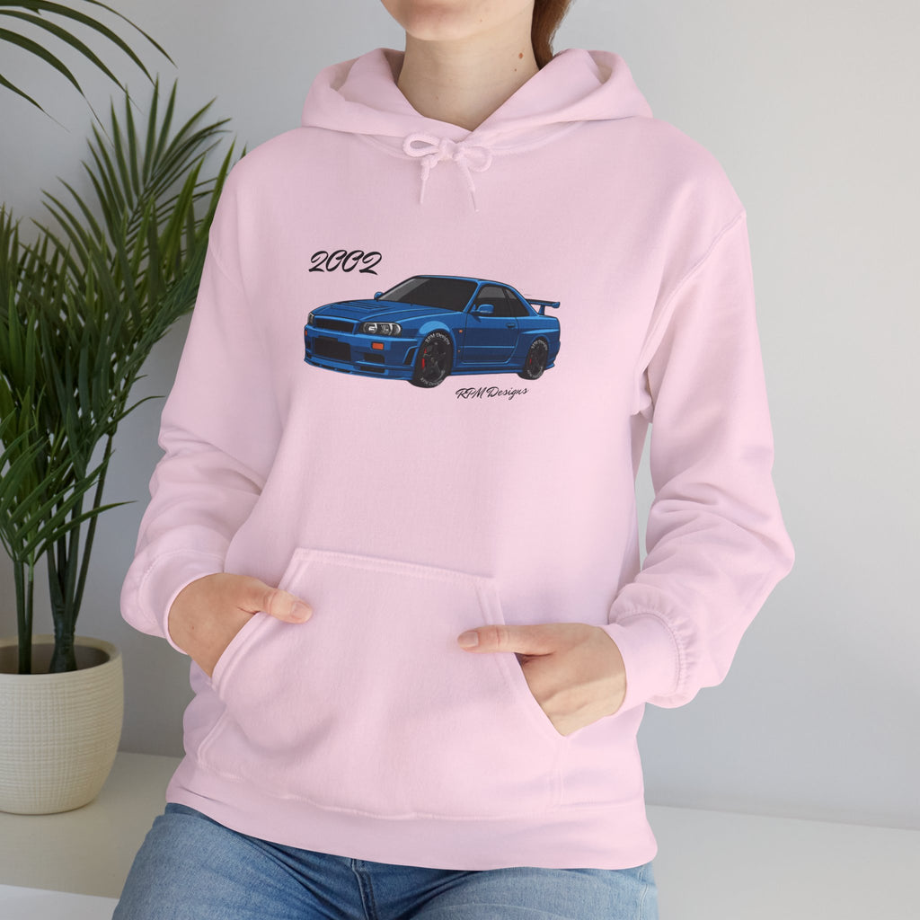 2002 R34 sports car - Hoodie