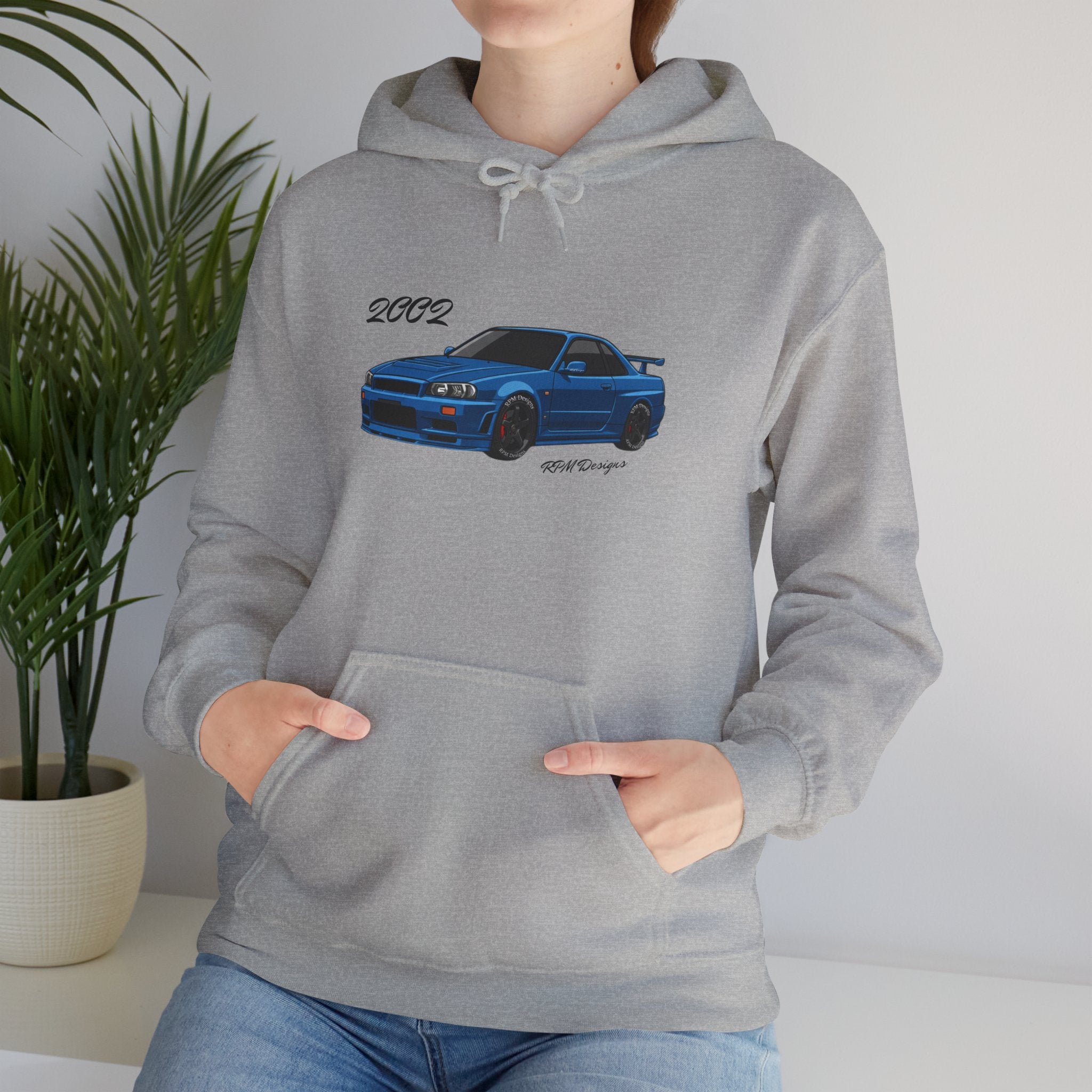 2002 R34 sports car - Hoodie