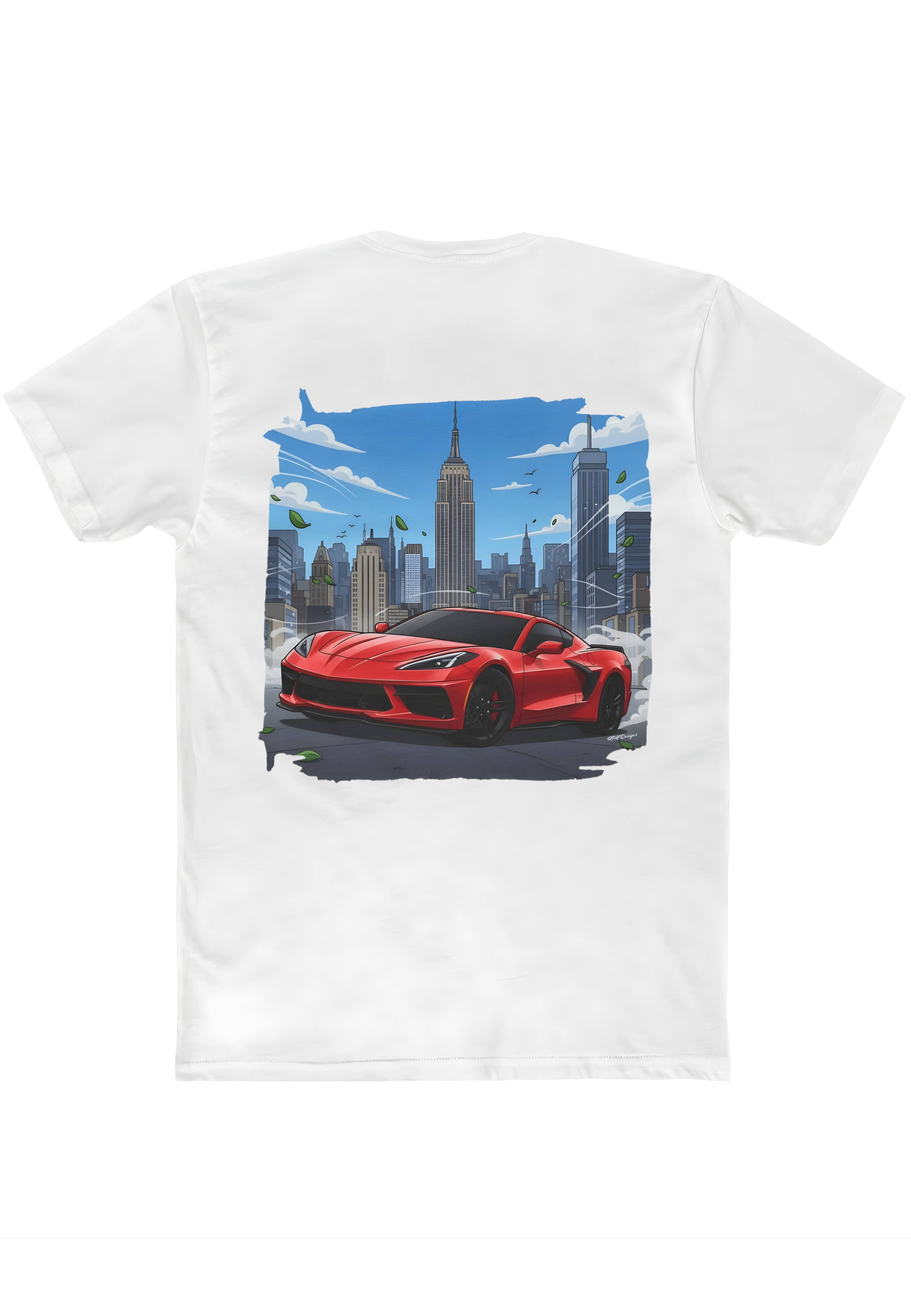 2026 Sports Car C8 T- Shirt