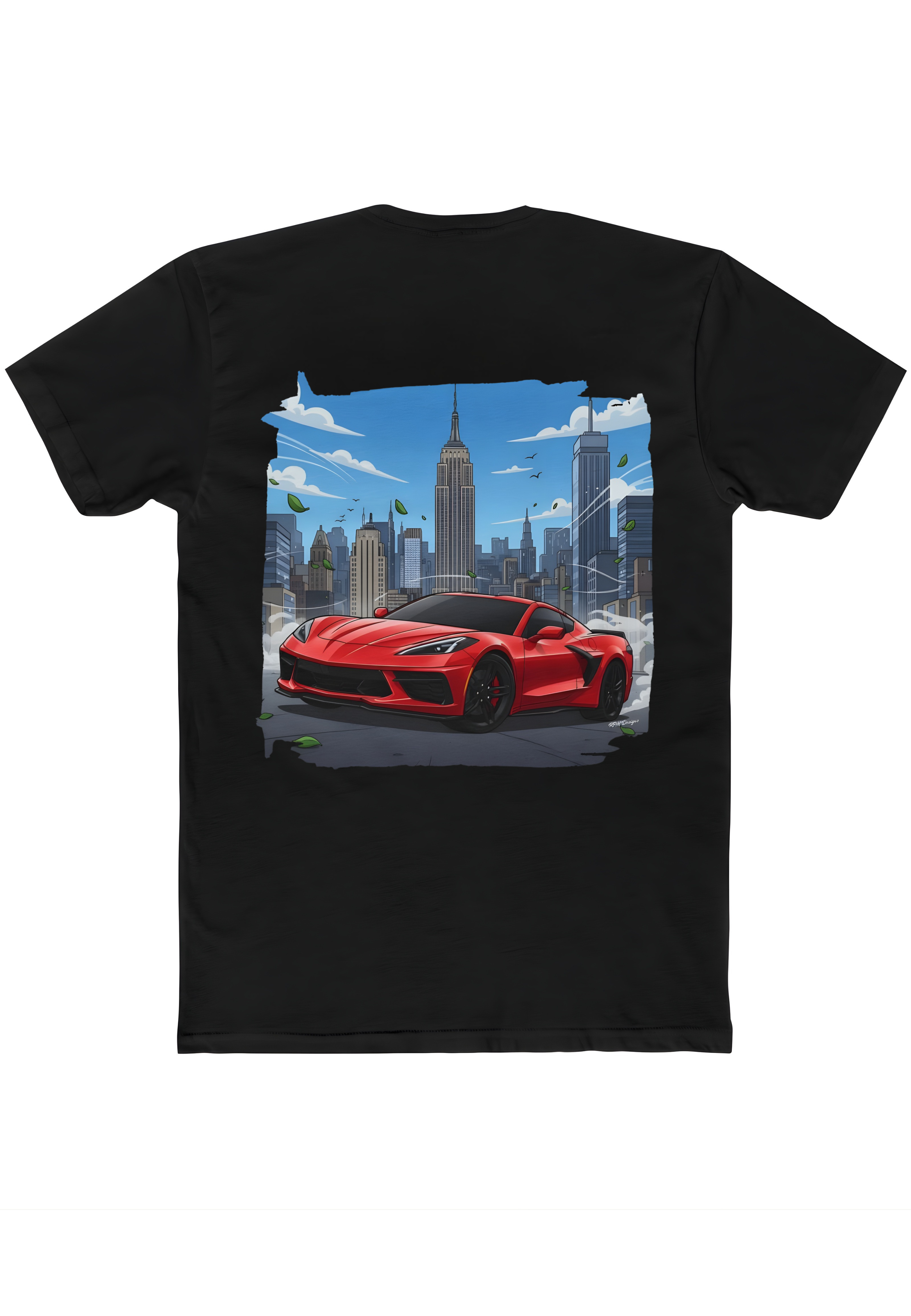 2026 Sports Car C8 T- Shirt