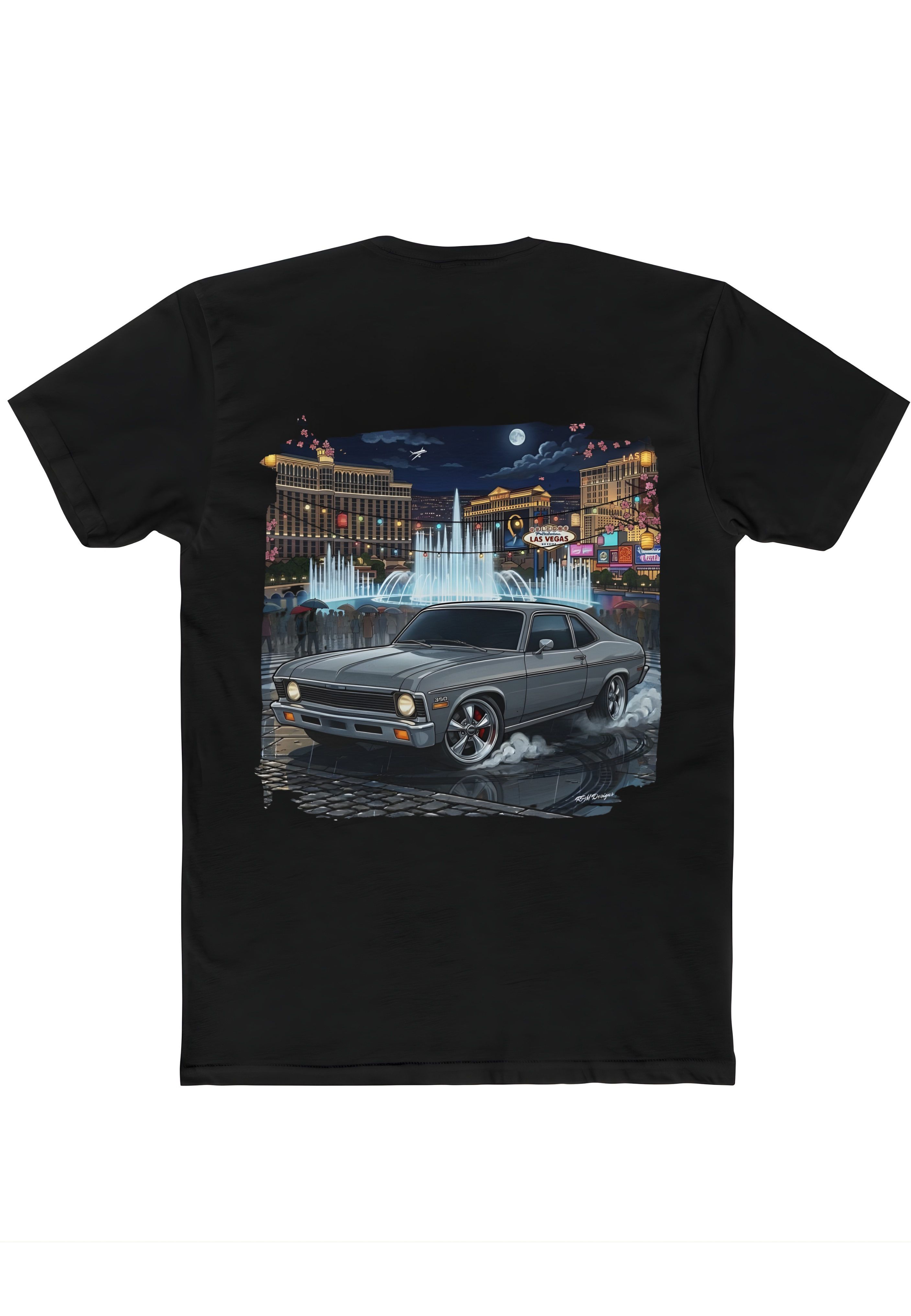 1976 350 four-barrel Muscle Car T-Shirt