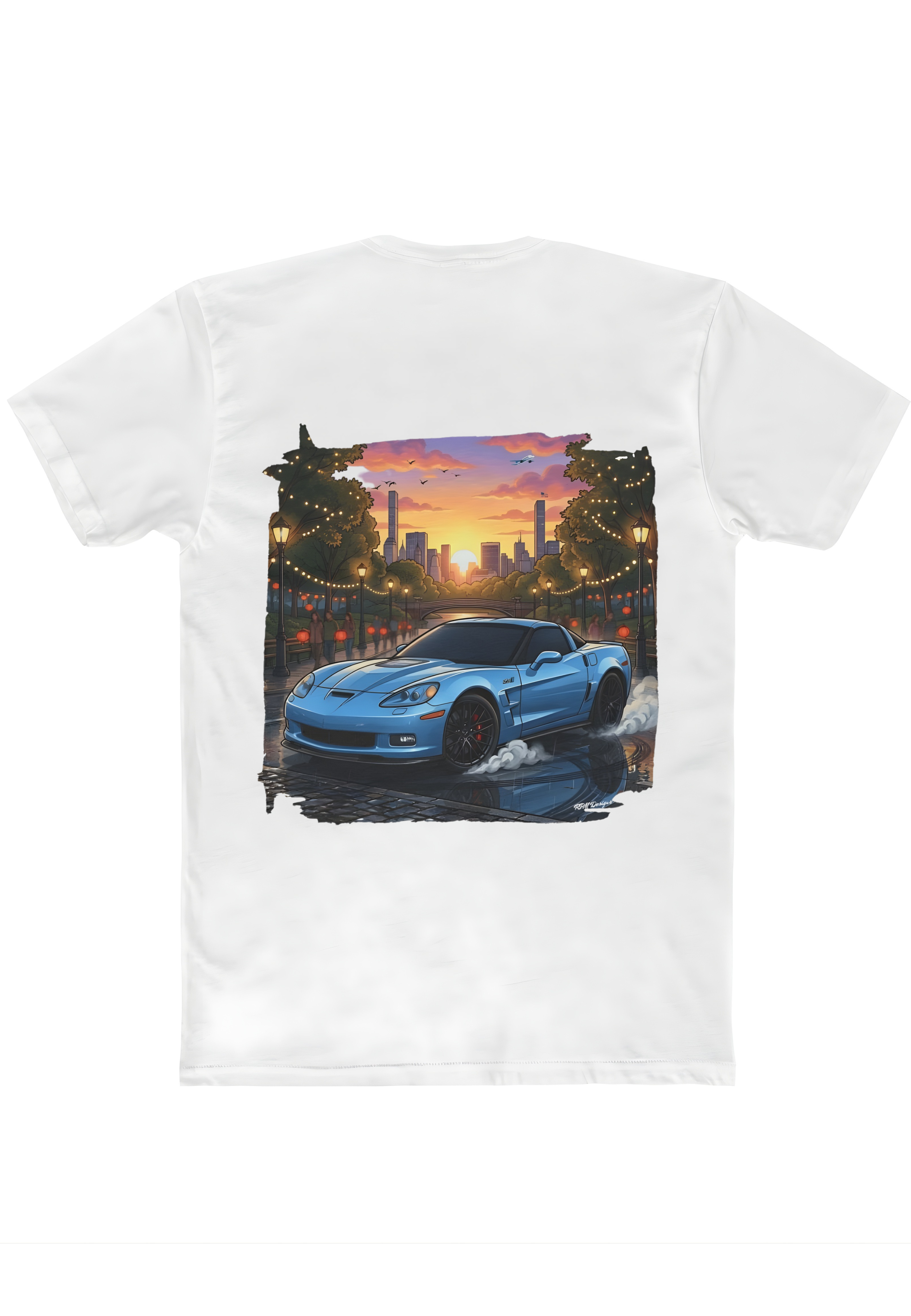2013 Sports Car C6 T- Shirt