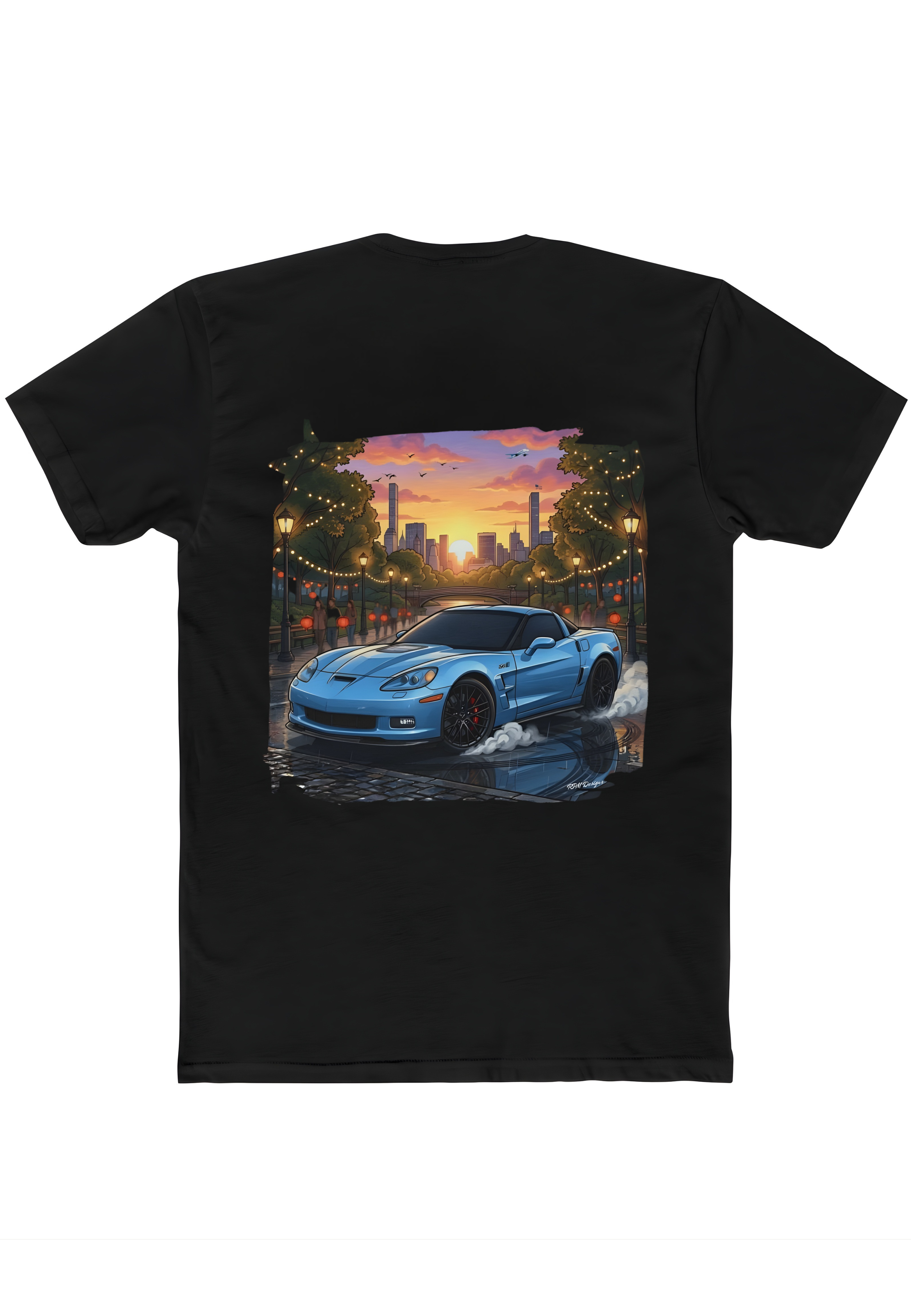 2013 Sports Car C6 T- Shirt