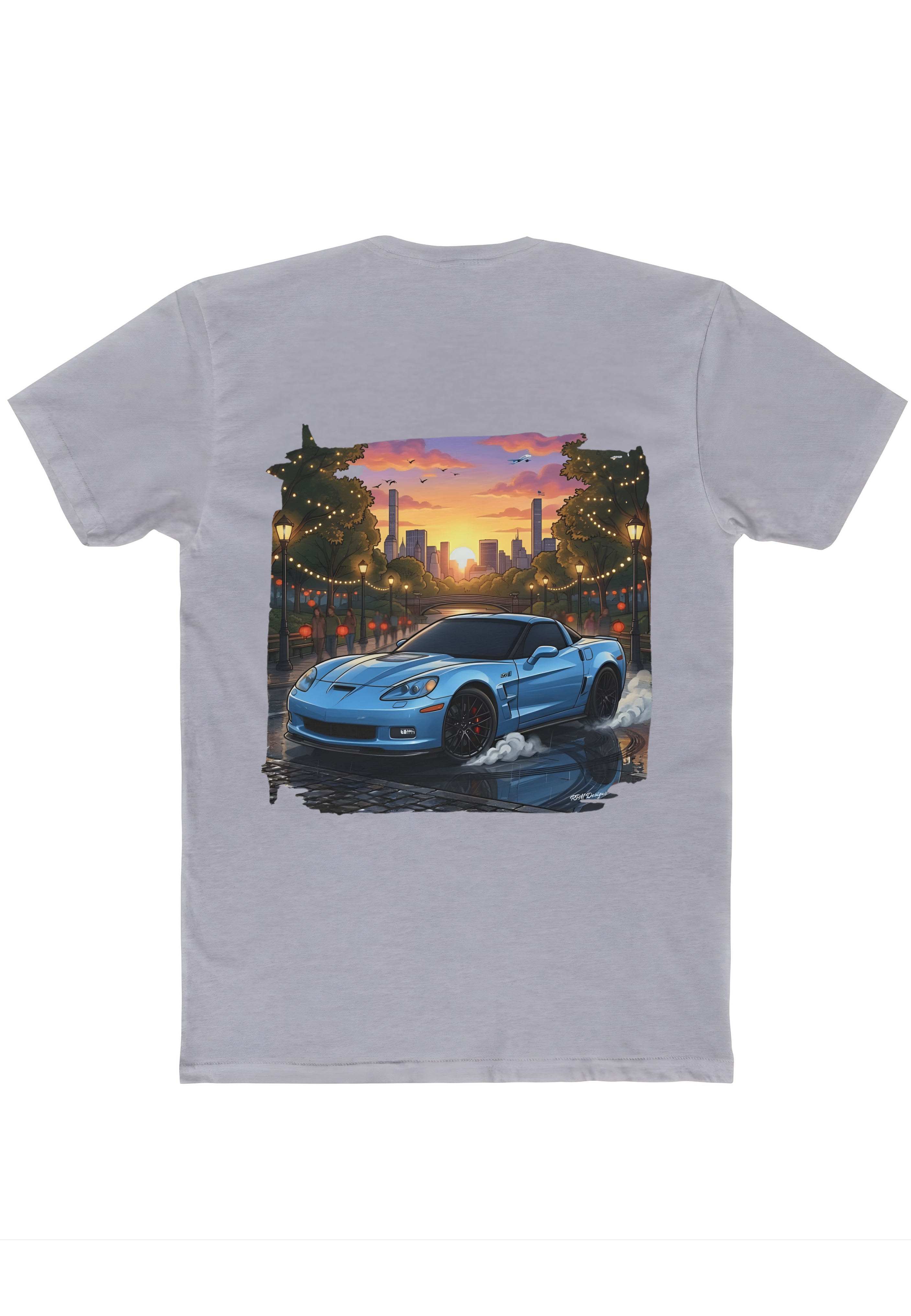 2013 Sports Car C6 T- Shirt