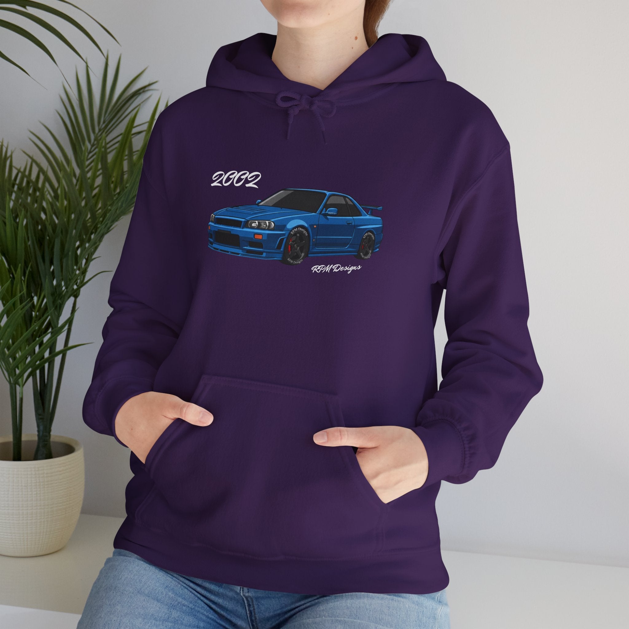 2002 R34 sports car - Hoodie
