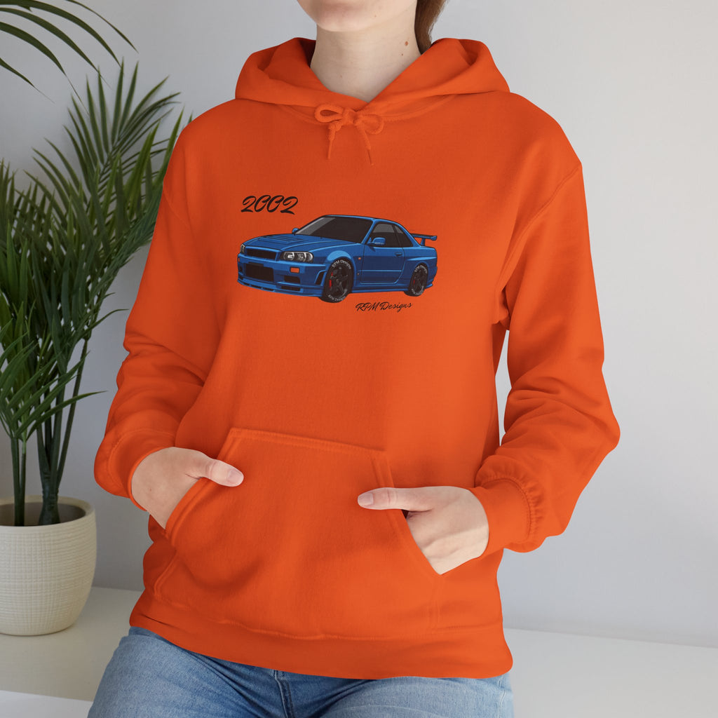 2002 R34 sports car - Hoodie