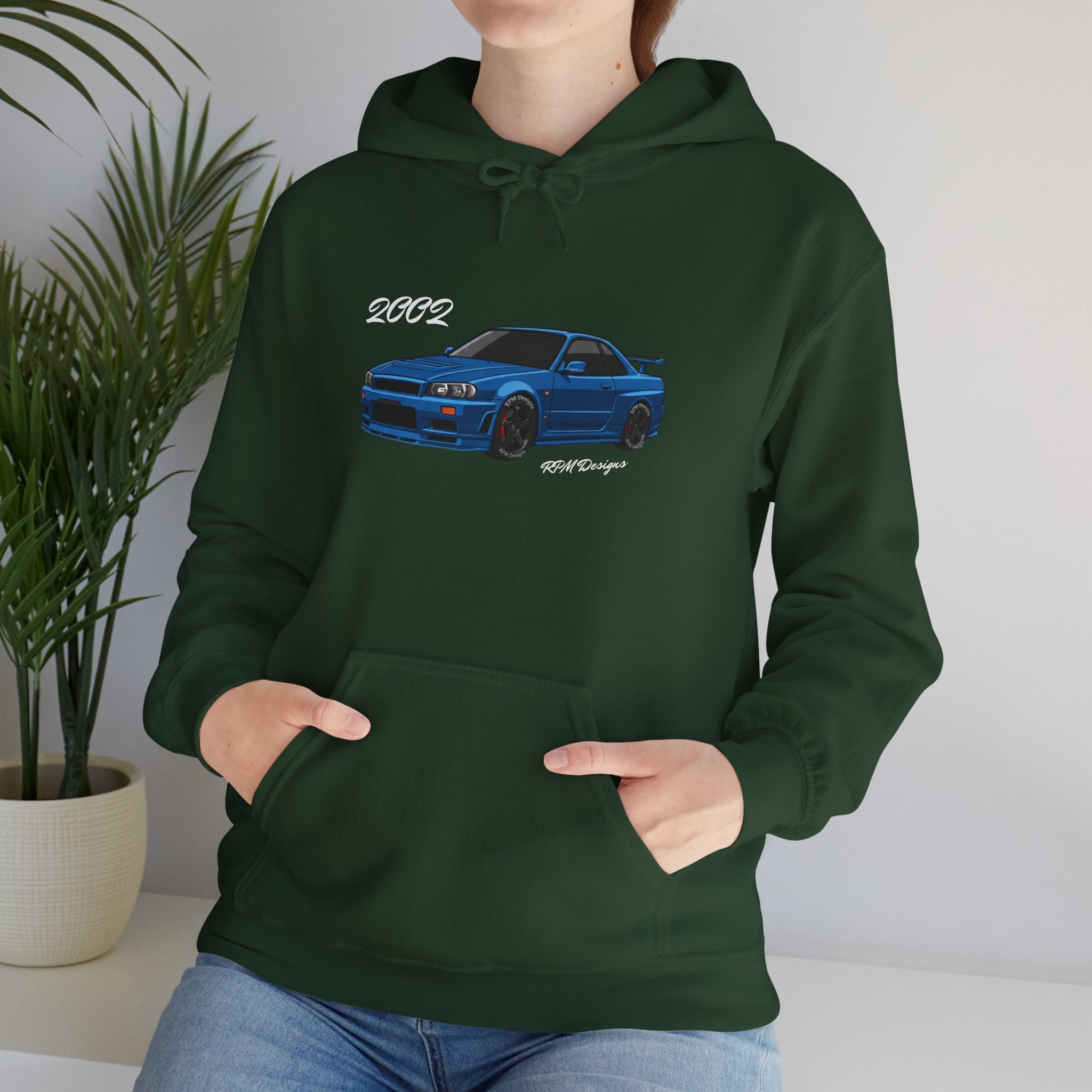 2002 R34 sports car - Hoodie