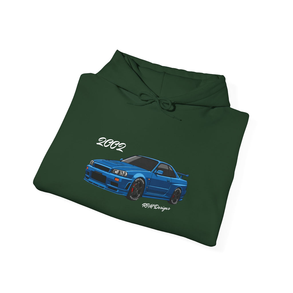 2002 R34 sports car - Hoodie