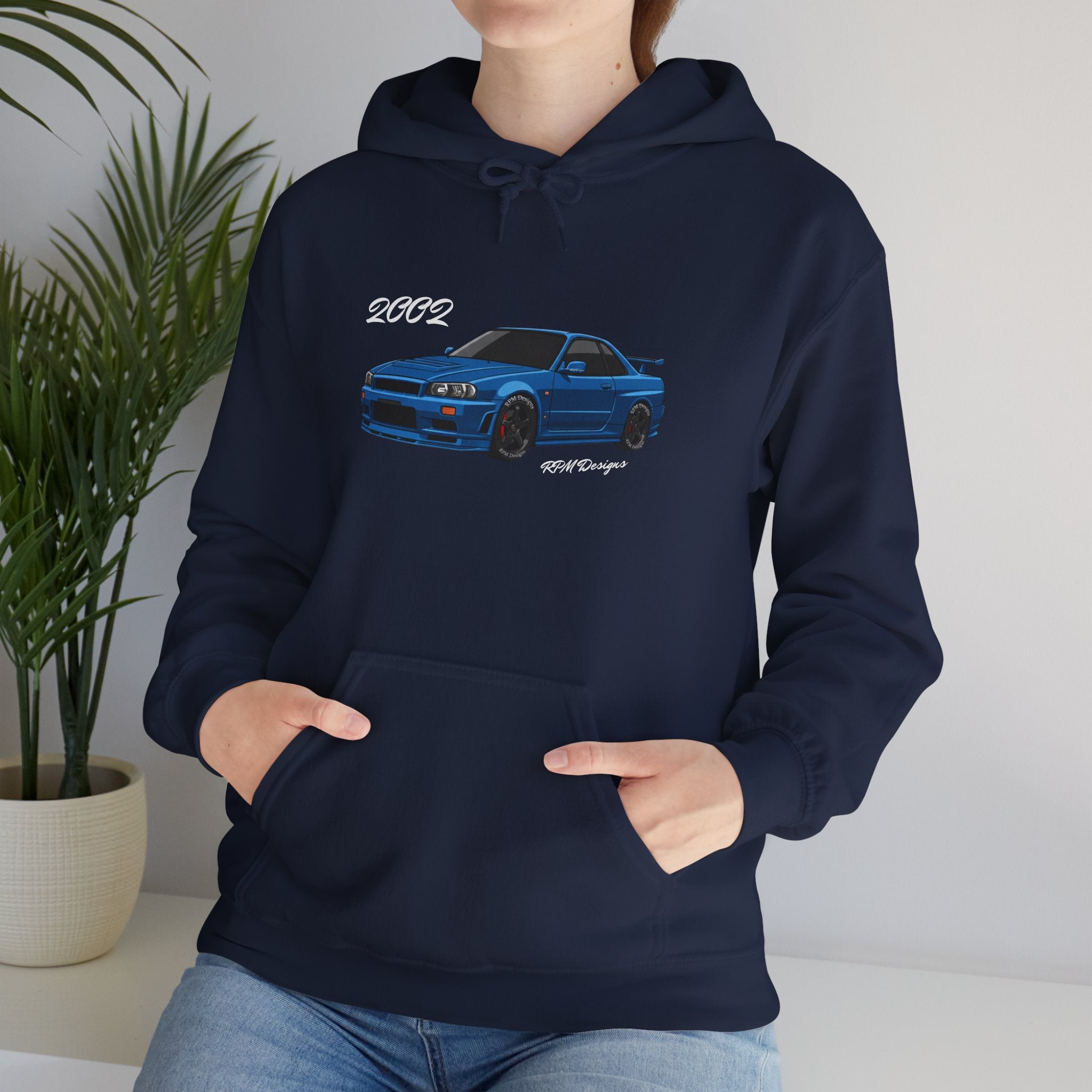 2002 R34 sports car - Hoodie