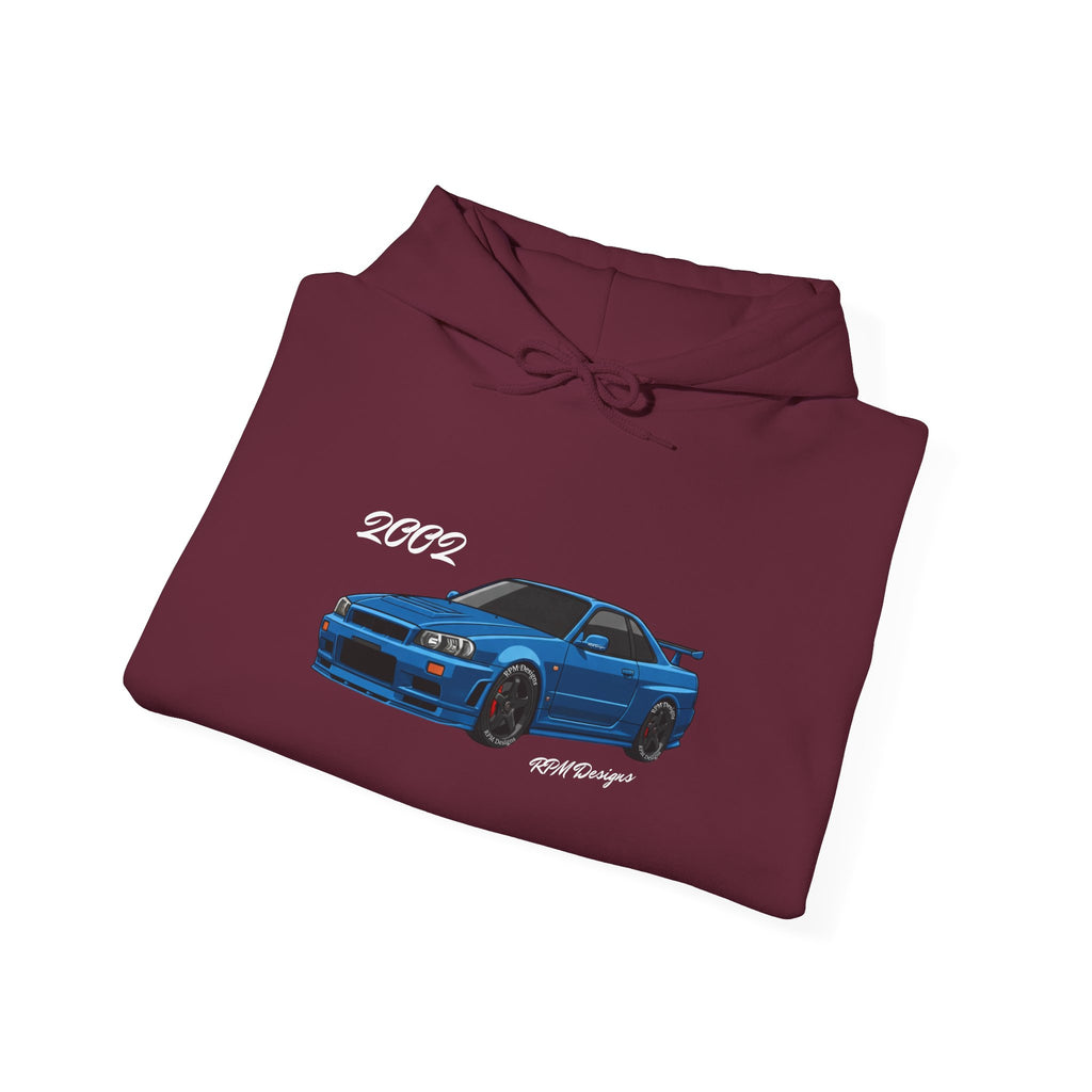 2002 R34 sports car - Hoodie